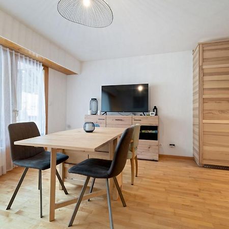 Charmant studio rénové situé dans les bains d'Ovronnaz, immeuble les Sources Exterior foto