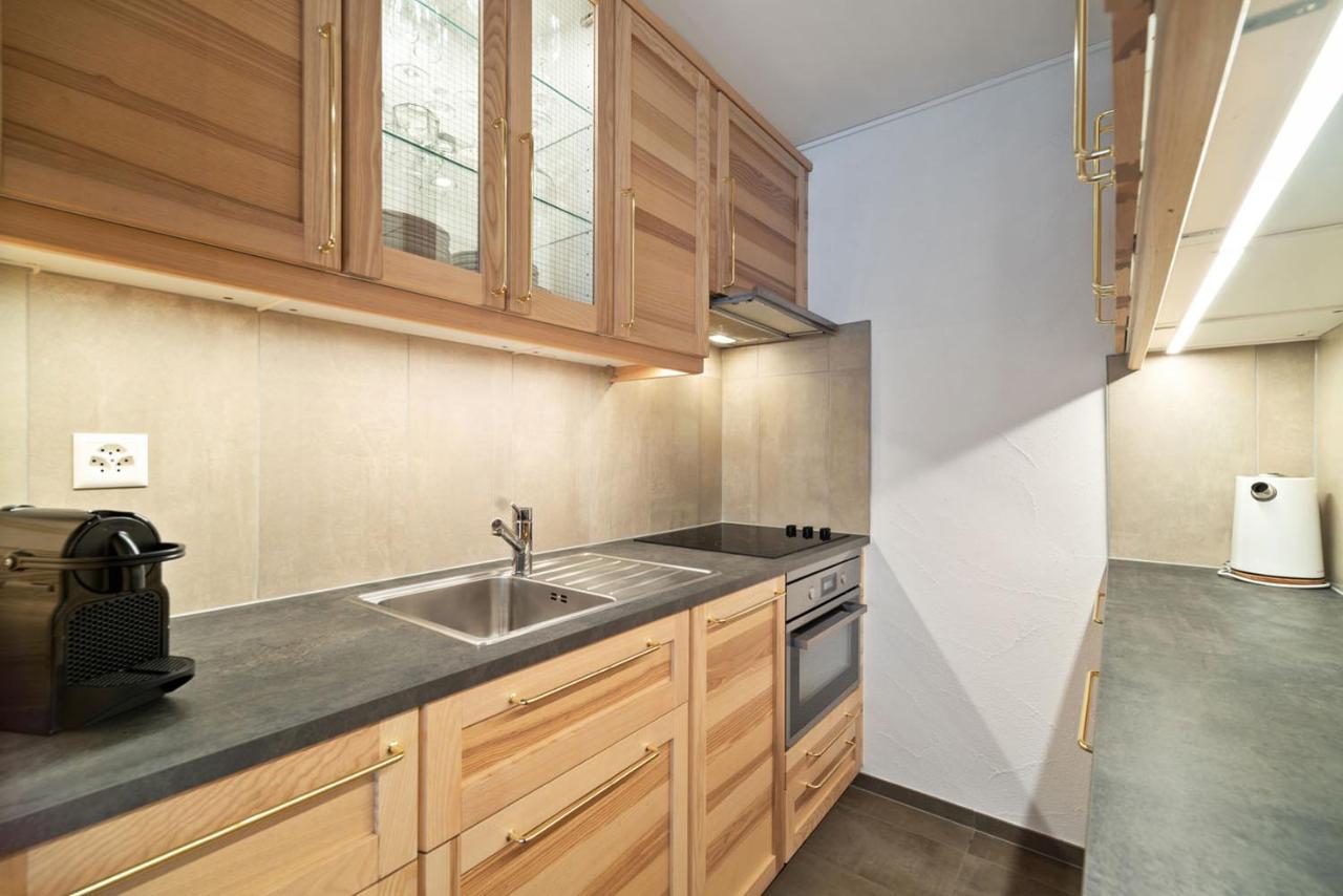 Charmant studio rénové situé dans les bains d'Ovronnaz, immeuble les Sources Exterior foto